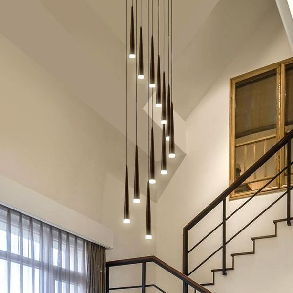 modern staircase large chandelier nordic simple restaurant black long tube led hanging lamp corridor entrance balcony lighting chandeliers
modern staircase large chandelier nordic simple restaurant black long tube led hanging lamp corridor entrance balcony lighting chandeliers