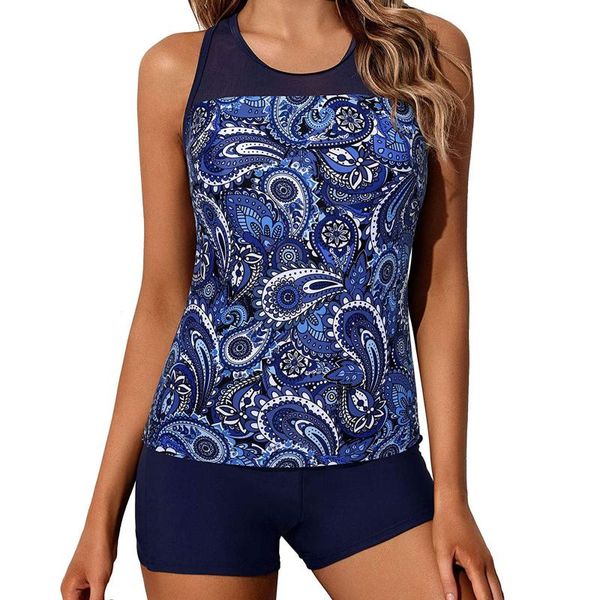 women's swimwear solid color mesh women tankini swimsuit tummy control with shorts two piece bathing suit breathable biquini 6, White;black
women's swimwear solid color mesh women tankini swimsuit tummy control with shorts two piece bathing suit breathable biquini 6, White;black
