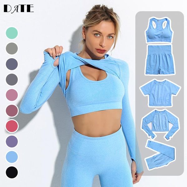 yoga outfit fitness sports set vest leggings pants seamless long sleeved short suit sportswear bra gym workout training clothing
yoga outfit fitness sports set vest leggings pants seamless long sleeved short suit sportswear bra gym workout training clothing