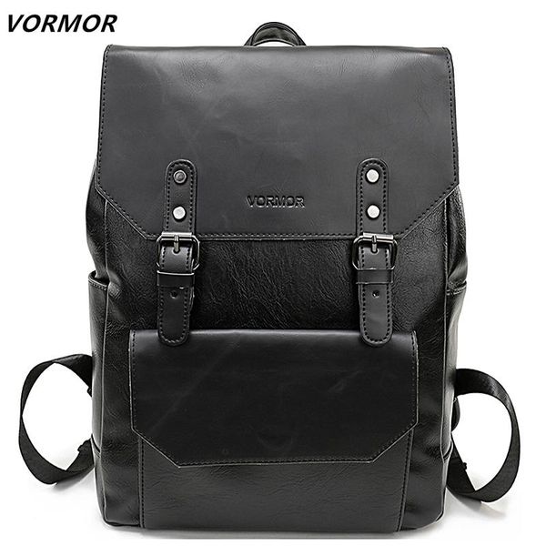 backpack vormor simple large capacity leather for travel office men fashion school bag mochila black/brown/coffee
backpack vormor simple large capacity leather for travel office men fashion school bag mochila black/brown/coffee