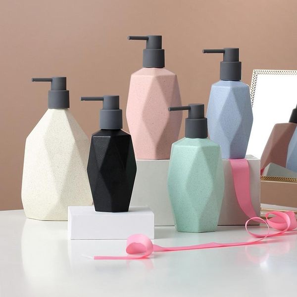 450ml european style ceramics emulsion bottles portable prismatic latex bottles liquid soap dispensers bathroom decoration
450ml european style ceramics emulsion bottles portable prismatic latex bottles liquid soap dispensers bathroom decoration