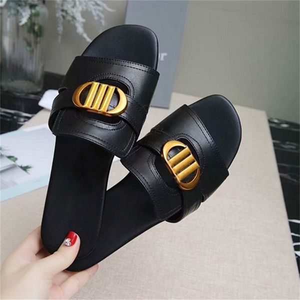 flat metal summer slides brand new arrival slippers cozy beach shoes ladies quality leather footwears females, Black
flat metal summer slides brand new arrival slippers cozy beach shoes ladies quality leather footwears females, Black