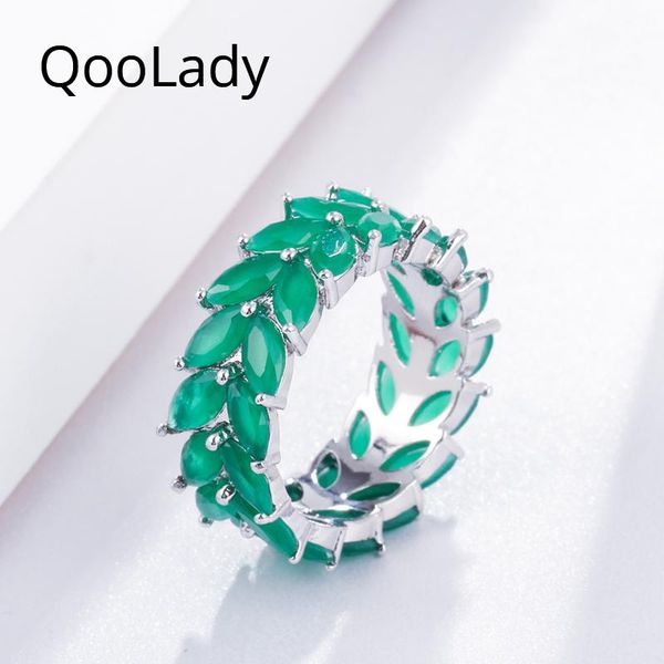 wedding rings qoolady brilliant marquise cut green 2 rows cubic zirconia leaf larger round finger for women brand jewelry f007, Slivery;golden
wedding rings qoolady brilliant marquise cut green 2 rows cubic zirconia leaf larger round finger for women brand jewelry f007, Slivery;golden