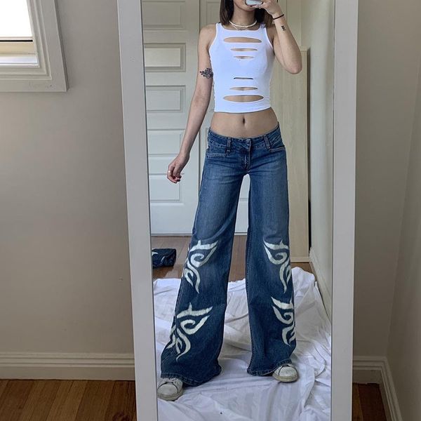 women's jeans y2k blue high waist women autumn winter butterfly print flared pants female kpop wide leg 90s mom jogger denim trousers
women's jeans y2k blue high waist women autumn winter butterfly print flared pants female kpop wide leg 90s mom jogger denim trousers