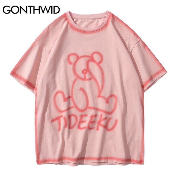 gonthwid hip hop tshirts harajuku graffiti bear print short sleeve t-shirts hip hop fashion streetwear tees casual cotton c0315, White;black
gonthwid hip hop tshirts harajuku graffiti bear print short sleeve t-shirts hip hop fashion streetwear tees casual cotton c0315, White;black