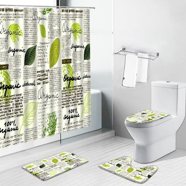 shower curtains green leaves printed bath mat tropical plant leaf bathroom decor non-slip rug toilet lid cover luxury carpet set
shower curtains green leaves printed bath mat tropical plant leaf bathroom decor non-slip rug toilet lid cover luxury carpet set