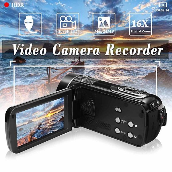 camcorders 24mp full hd 4k 1080p touchscreen video camera handheld dv professional night vision anti-shake digital po camcorder
camcorders 24mp full hd 4k 1080p touchscreen video camera handheld dv professional night vision anti-shake digital po camcorder