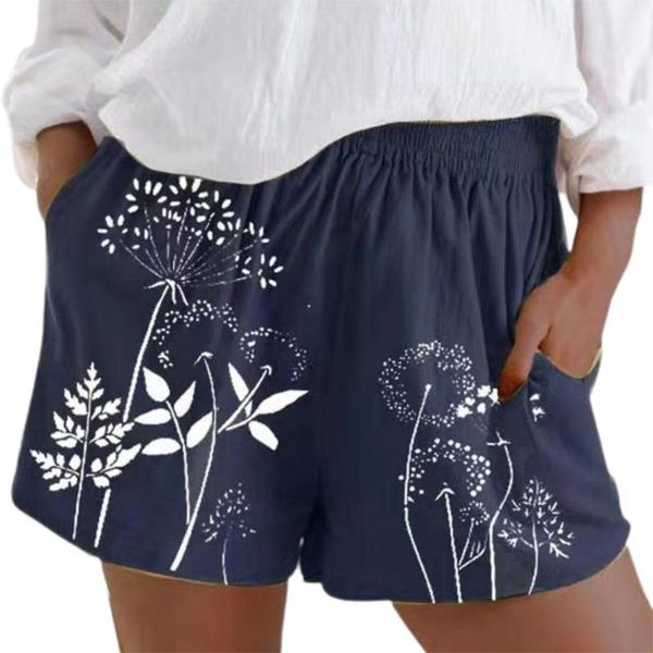 women's shorts comfy fashion pockets loose summer breathable elastic waist for, White;black
women's shorts comfy fashion pockets loose summer breathable elastic waist for, White;black