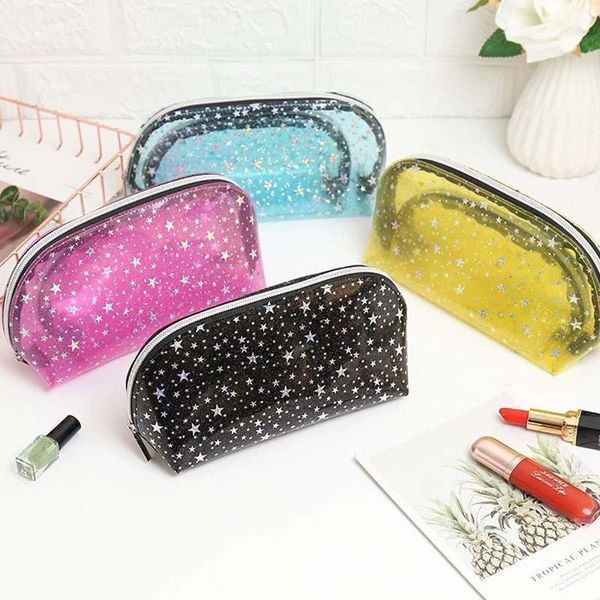 cosmetic bags & cases 1 pc clear pvc makeup bag star women organizer travel transparent case kosmetyczka neceser
cosmetic bags & cases 1 pc clear pvc makeup bag star women organizer travel transparent case kosmetyczka neceser