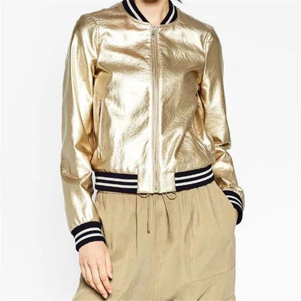 women's jackets women 2022 fashion artificial leather bomber coat retro long sleeve pocket decoration casual jacket streetwear, Black;brown
women's jackets women 2022 fashion artificial leather bomber coat retro long sleeve pocket decoration casual jacket streetwear, Black;brown
