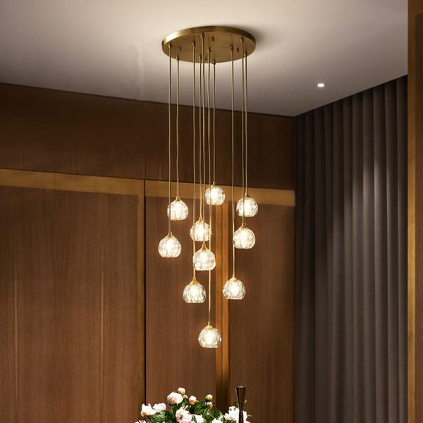 rose gold brass chandelier glass ball lamp shade chandelier restaurant bar staircase stairwell long drop hanging lamp
rose gold brass chandelier glass ball lamp shade chandelier restaurant bar staircase stairwell long drop hanging lamp