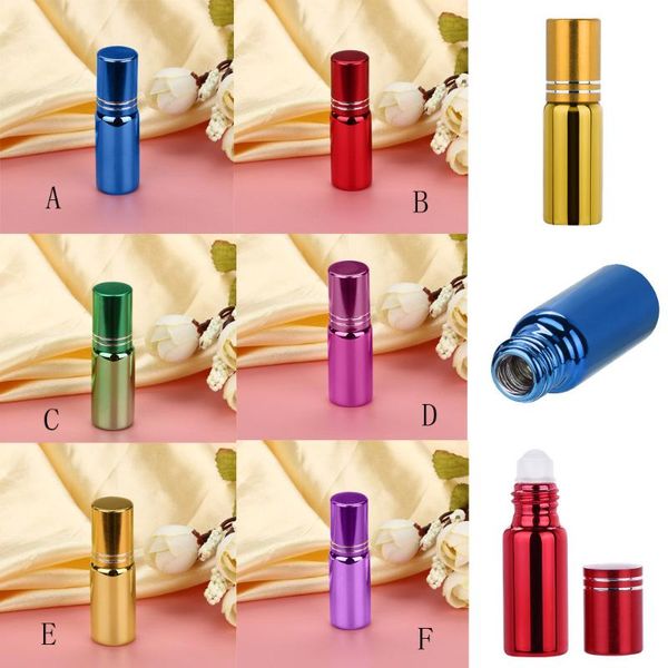 5pc roller ball empty glass bottle essential oil perfume roller ball refillable thick durable for travel cosmetic container#0430
5pc roller ball empty glass bottle essential oil perfume roller ball refillable thick durable for travel cosmetic container#0430