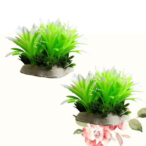 aquariums 2pcs aquarium simulated aquatic plant water grass landscape ornament for fish tank (white ceramics base)
aquariums 2pcs aquarium simulated aquatic plant water grass landscape ornament for fish tank (white ceramics base)