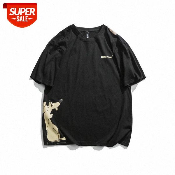 summer youth japanese loose t-shirt male street cartoon mouse print short sleeve #oy2b, White;black
summer youth japanese loose t-shirt male street cartoon mouse print short sleeve #oy2b, White;black