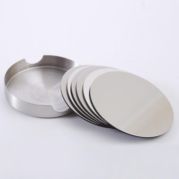 mats & pads 6pcs/set stainless steel cup non-slip pad kitchen round square metal insulation placemat table
mats & pads 6pcs/set stainless steel cup non-slip pad kitchen round square metal insulation placemat table