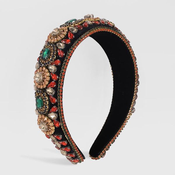 hair clips & barrettes retro flower rhinestones headband crystal jewelry baroque hairband women tiara party accessories luxury headdress, Golden;silver 
hair clips & barrettes retro flower rhinestones headband crystal jewelry baroque hairband women tiara party accessories luxury headdress, Golden;silver