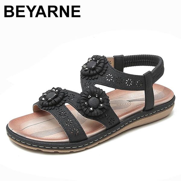 beyarne women's sandals fashion flower print sewing shoes rhinestone design summer sandals soft paltform elastic band, Black
beyarne women's sandals fashion flower print sewing shoes rhinestone design summer sandals soft paltform elastic band, Black