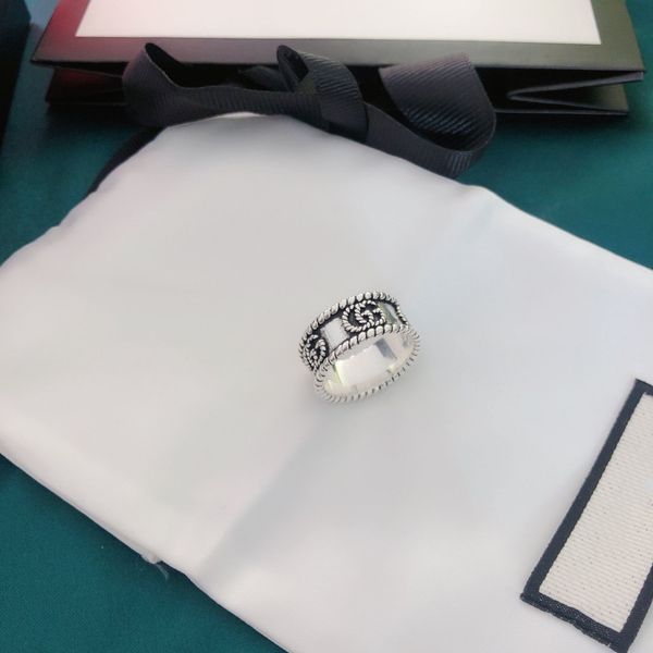 925 new ancient thread ring old double lace simple male and female couple pair black friday deals, Silver
925 new ancient thread ring old double lace simple male and female couple pair black friday deals, Silver