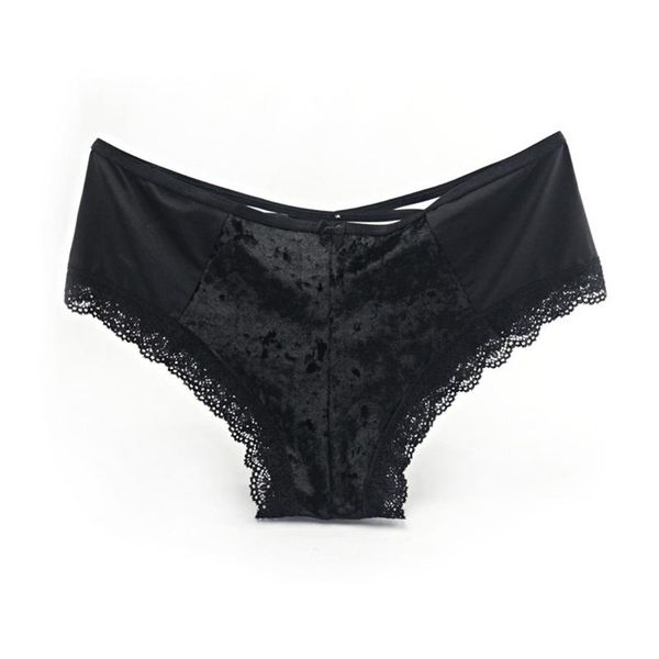 women's panties lace thin velvet stitching ice silk trim breathable comfortable soft low waist briefs a19175, Black;pink
women's panties lace thin velvet stitching ice silk trim breathable comfortable soft low waist briefs a19175, Black;pink