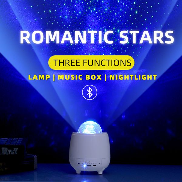 2021 new romantic starry star projector night remote dream light ocean projection with bluetooth music loudspeaker 4u10
2021 new romantic starry star projector night remote dream light ocean projection with bluetooth music loudspeaker 4u10