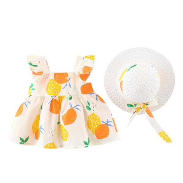 girl's dresses 24m-5t summer baby dress fashion toddler kids clothes girls sleeveless lemon print suspender princess baby's, Red;yellow
girl's dresses 24m-5t summer baby dress fashion toddler kids clothes girls sleeveless lemon print suspender princess baby's, Red;yellow