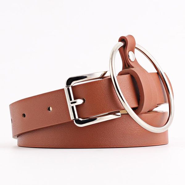belts fashion punk o-ring for women belt female leather square metal pin buckle straps solid 5 color ladies waist jeans, Black;brown
belts fashion punk o-ring for women belt female leather square metal pin buckle straps solid 5 color ladies waist jeans, Black;brown