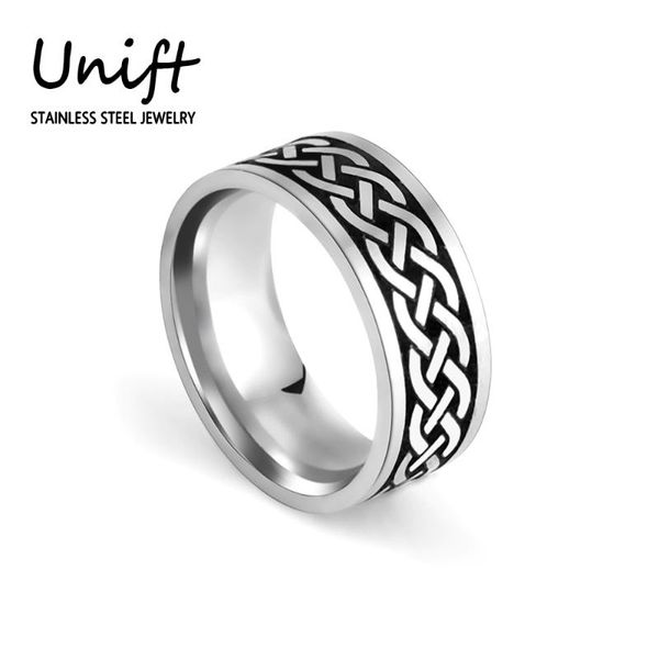 cluster rings unift vintage celtic knot stainless steel ring fashion casual anniversary for men 2021, Golden;silver
cluster rings unift vintage celtic knot stainless steel ring fashion casual anniversary for men 2021, Golden;silver