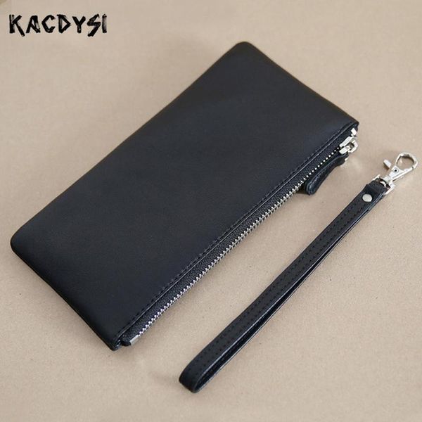 wallets real sheep leather super thin men's wallet long zipper clutch purse wristlets soft retro man slim women phone bag, Red;black
wallets real sheep leather super thin men's wallet long zipper clutch purse wristlets soft retro man slim women phone bag, Red;black