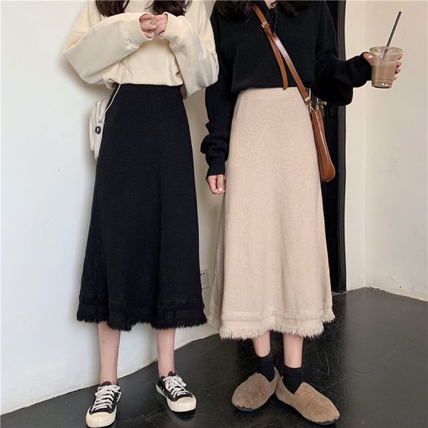 2021 new chic autumn winter women long sweater umbrella casual basic knitted a-line skirt female solid elegant skirts i1pg, Black
2021 new chic autumn winter women long sweater umbrella casual basic knitted a-line skirt female solid elegant skirts i1pg, Black
