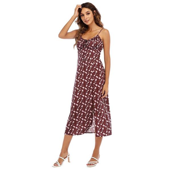 casual dresses high waist split floral print dress for women lace up backless female midi slim summer beach sundress, Black;gray
casual dresses high waist split floral print dress for women lace up backless female midi slim summer beach sundress, Black;gray