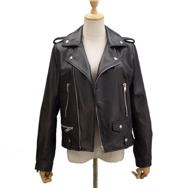 women's jackets loose real leather jacket for women short simple classic female coat solid casual biker overcoat, Black;brown
women's jackets loose real leather jacket for women short simple classic female coat solid casual biker overcoat, Black;brown