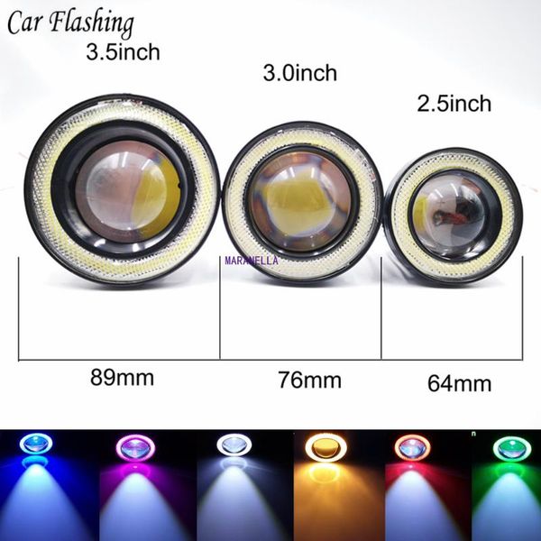 working light 2pcs angel eyes fog lamp 3.0" 76mm 12v universal cob led drl driving lights white blue pink yellow green red
working light 2pcs angel eyes fog lamp 3.0" 76mm 12v universal cob led drl driving lights white blue pink yellow green red