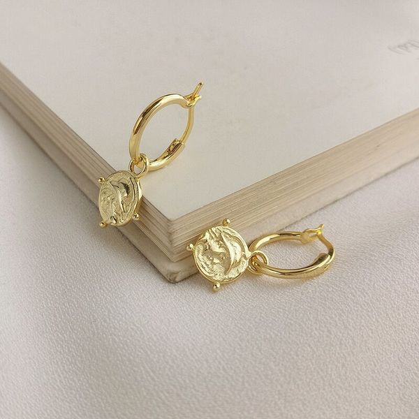 coin dangle hoop earrings for women 14k gold plated sterling silver charm hoops vintage jewelry, Golden;silver
coin dangle hoop earrings for women 14k gold plated sterling silver charm hoops vintage jewelry, Golden;silver