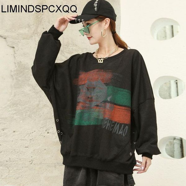 plus size t-shirt limindspcxqq 2021 korean autumn ladies o-neck sweatshirts women printed casual hoodies female long sleeve clothes, Black
plus size t-shirt limindspcxqq 2021 korean autumn ladies o-neck sweatshirts women printed casual hoodies female long sleeve clothes, Black