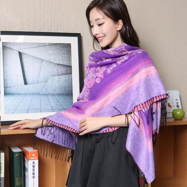 scarves 140*140cm cashmere pashmina women winter keep warm shawl thick blanket flower jacquard fringed soft scarf muslim hijab, Blue;gray
scarves 140*140cm cashmere pashmina women winter keep warm shawl thick blanket flower jacquard fringed soft scarf muslim hijab, Blue;gray