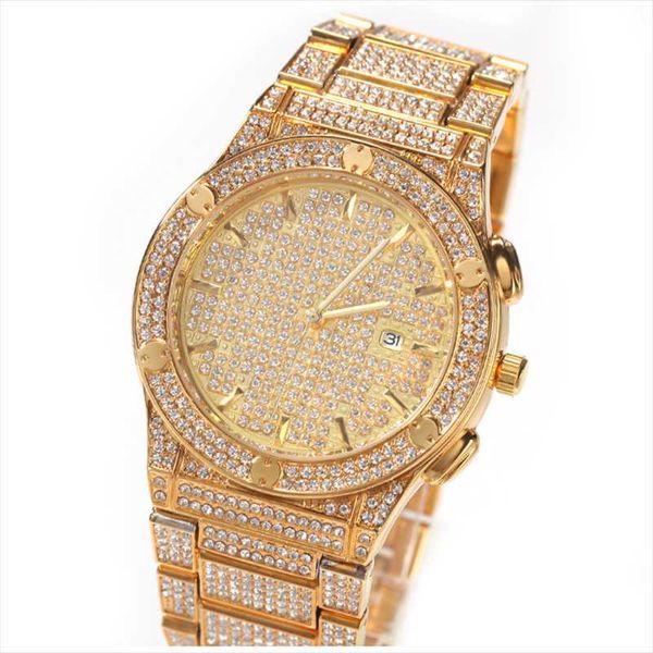 wristwatches 18k gold plated bling full diamond calendar watches hip hop zircon quartz men wristwatch party anniversary gifts, Slivery;brown
wristwatches 18k gold plated bling full diamond calendar watches hip hop zircon quartz men wristwatch party anniversary gifts, Slivery;brown