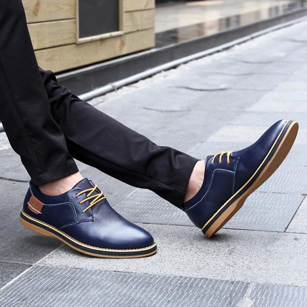 dress shoes men's cow leather brogue oxford business loafers male genuine gentleman doug boat driving, Black
dress shoes men's cow leather brogue oxford business loafers male genuine gentleman doug boat driving, Black