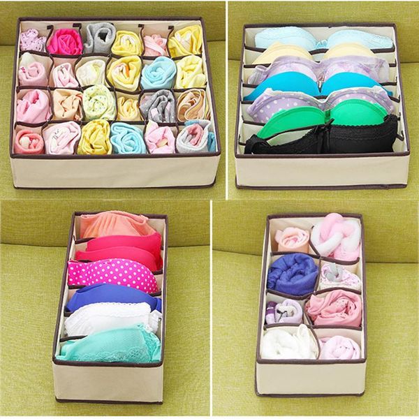 storage drawers drawer underwear organizer closet bra panties non-woven cloth holder box, grey, 4/6/7/8/24 grid
storage drawers drawer underwear organizer closet bra panties non-woven cloth holder box, grey, 4/6/7/8/24 grid