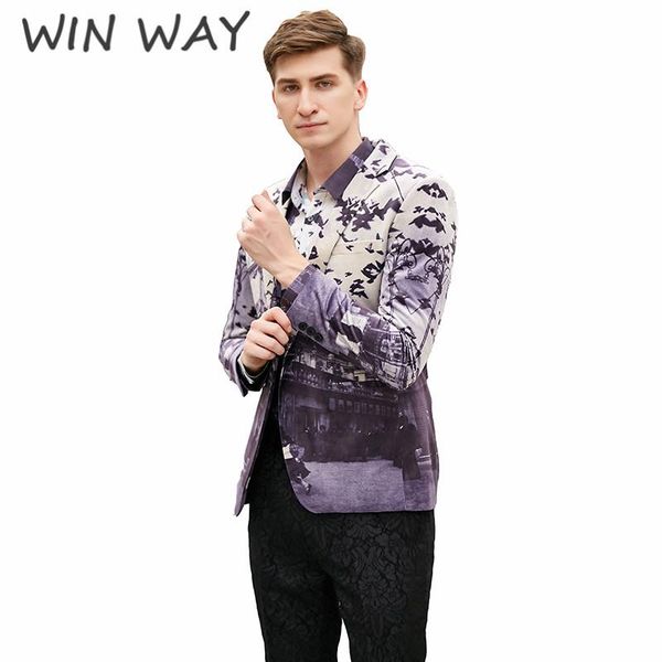men's suits & blazers win way blazer men building pattern suit jacket causal 2021 slim fit autumn spring wedding party prom, White;black
men's suits & blazers win way blazer men building pattern suit jacket causal 2021 slim fit autumn spring wedding party prom, White;black