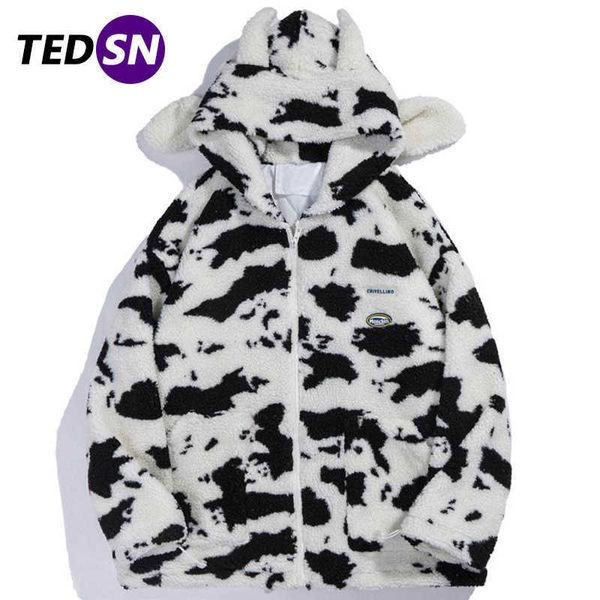 tedsn men's and women's wool hooded jacket, zipper jacket, kawaii style, oversized, street wear, casual, cosplay, fashion, winter,, Black;white
tedsn men's and women's wool hooded jacket, zipper jacket, kawaii style, oversized, street wear, casual, cosplay, fashion, winter,, Black;white