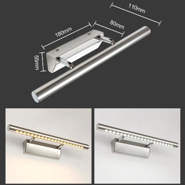 wall lamp 3w/5w ac 85v-265v stainless steel led mirror front light bathroom with switch
wall lamp 3w/5w ac 85v-265v stainless steel led mirror front light bathroom with switch