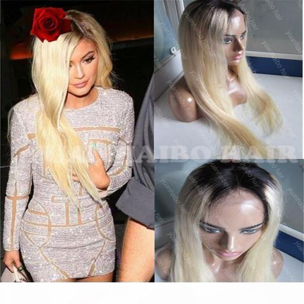 8a quality ombre straight hair lace front wig 1b 613 dark roots malaysian blonde wig 130 density two tone human hair wig, Black;brown
8a quality ombre straight hair lace front wig 1b 613 dark roots malaysian blonde wig 130 density two tone human hair wig, Black;brown
