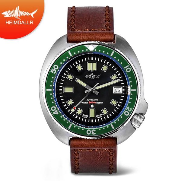 wristwatches heimdallr men's vintage mechanical watch sapphire glass automatic nh35a movement 200m waterproof diver, Slivery;brown
wristwatches heimdallr men's vintage mechanical watch sapphire glass automatic nh35a movement 200m waterproof diver, Slivery;brown