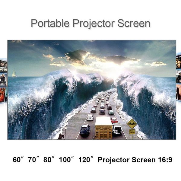 projection screens portable projector screen 60/70/80/100120 inch hd 16:9 frameless video foldable wall mounted for home theater
projection screens portable projector screen 60/70/80/100120 inch hd 16:9 frameless video foldable wall mounted for home theater