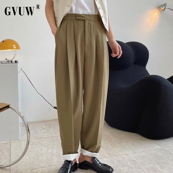 women's pants & capris gvuw high casual style elastic waist wide leg trousers loose fit women fashion tide spring summer 2021 20d3005, Black;white
women's pants & capris gvuw high casual style elastic waist wide leg trousers loose fit women fashion tide spring summer 2021 20d3005, Black;white