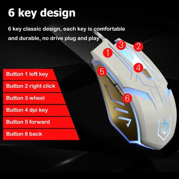 g300 gaming mouse set 3200 dpi adjustable backlight usb wired optical mice household computer accessories for pc
g300 gaming mouse set 3200 dpi adjustable backlight usb wired optical mice household computer accessories for pc