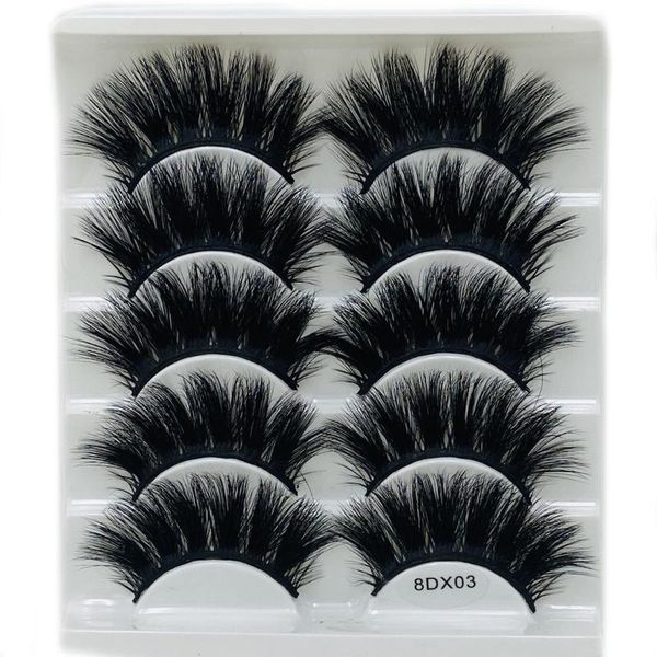 false eyelashes 5pairs 8d mink lashes wispies fluffy natural long handmade fake extension makeup tools
false eyelashes 5pairs 8d mink lashes wispies fluffy natural long handmade fake extension makeup tools
