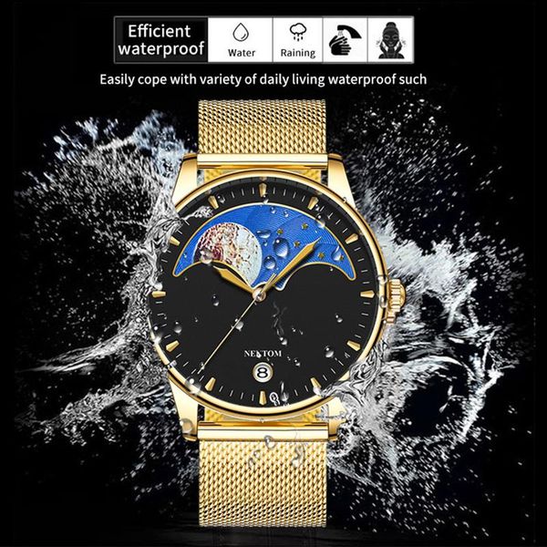 wristwatches nektom creative men watches big dial fashion steel quartz wristwatch waterproof sport watch, Slivery;brown
wristwatches nektom creative men watches big dial fashion steel quartz wristwatch waterproof sport watch, Slivery;brown