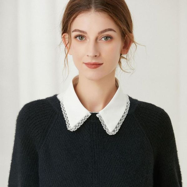 bow ties chiffon white fake collar for women blouse sweater lapel detachable shirt female false collars clothes decoration, Black;gray
bow ties chiffon white fake collar for women blouse sweater lapel detachable shirt female false collars clothes decoration, Black;gray