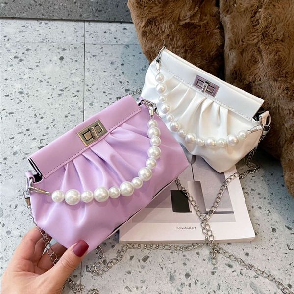 hbp fashion pleated 2021 new celebrity underarm elegant temperament women's pearl chain shoulder bag
hbp fashion pleated 2021 new celebrity underarm elegant temperament women's pearl chain shoulder bag
